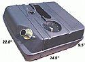 1949-51 Ford Poly Fuel Tank